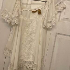 Wrangler White Lace Women's Blouse